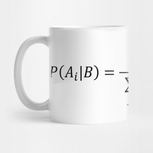 Bayes Theorem Of Probability Theory - Extended Form Mug